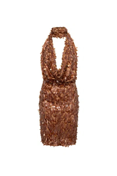 Luna B Women's Brown Paloma Dress