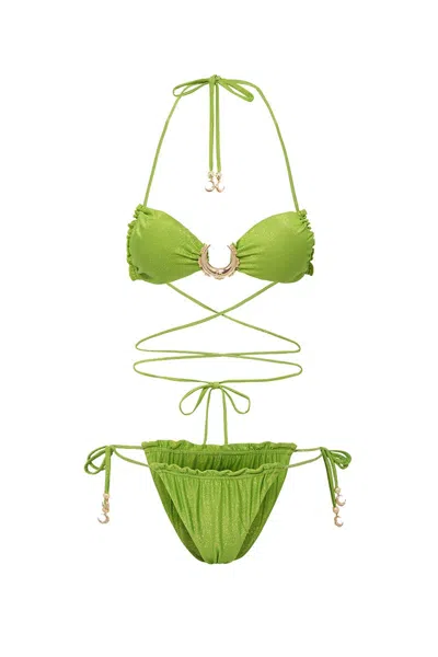 Luna B Women's Green Nova Bikini