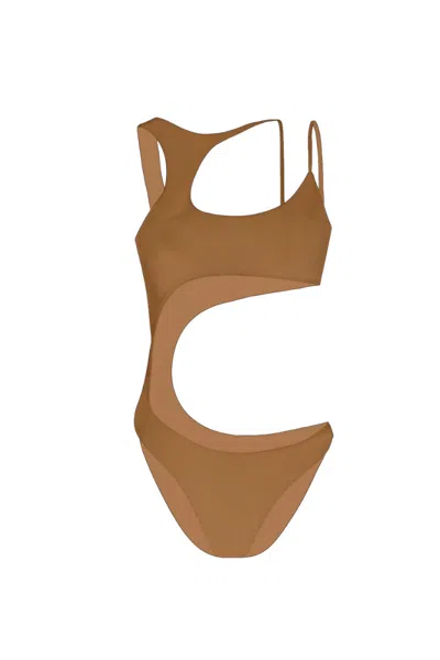 Luna B Women's Ivy Swimsuit - Brown