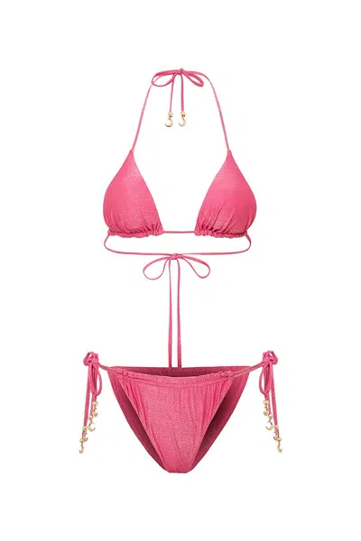 Luna B Women's Pink / Purple Icon Bikini Pink In Pink/purple