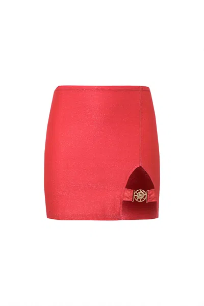 Luna B Women's Pink / Purple Scarlett Skirt Fuchsia In Pink/purple