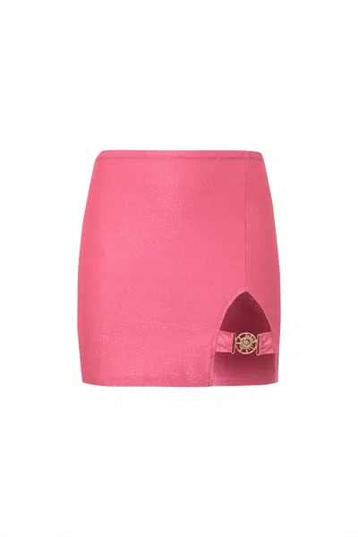 Luna B Women's Pink / Purple Scarlett Skirt Pink In Pink/purple