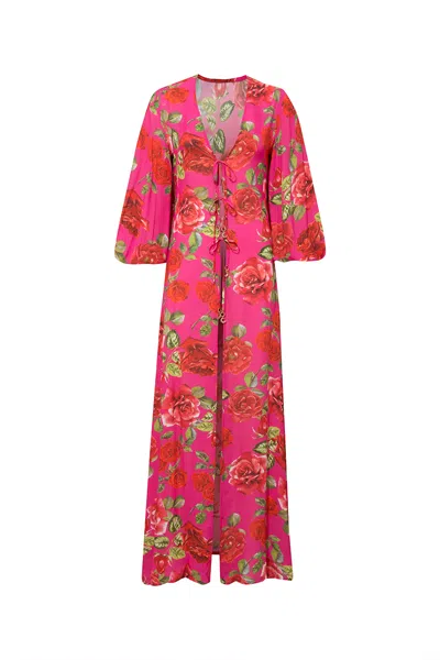 Luna B Women's Secret Caftan In Gold
