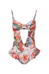 Luna B Vivienne Swimsuit In Beige