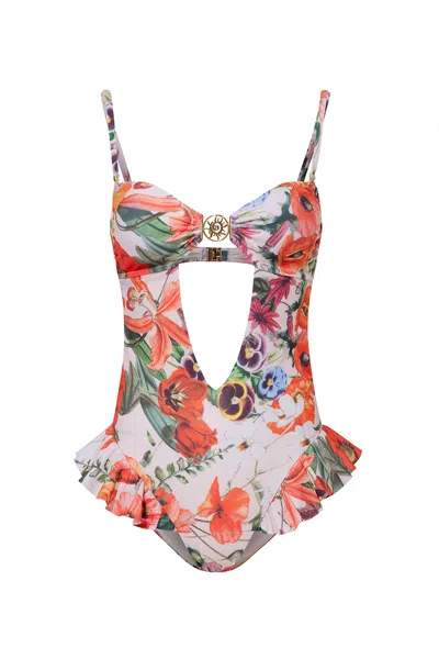 Luna B Women's Vivienne Swimsuit In Beige