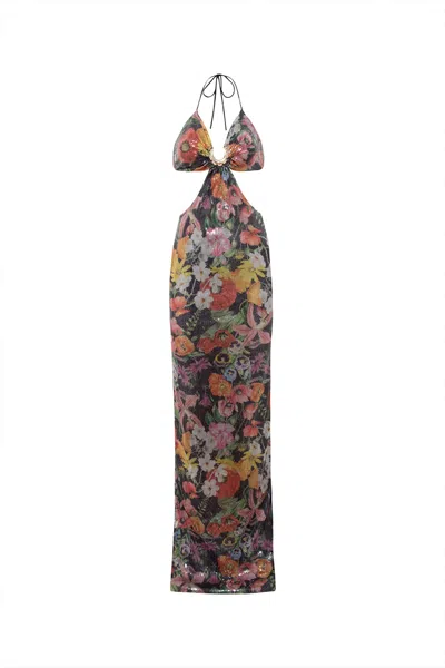 Luna B Women's Wildflower Dress Black