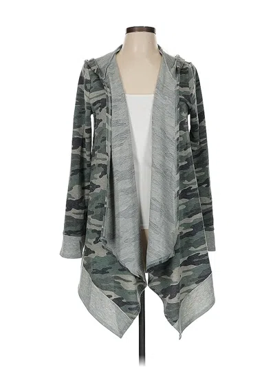 Pre-owned Luna Cardigan Sweater In Gray