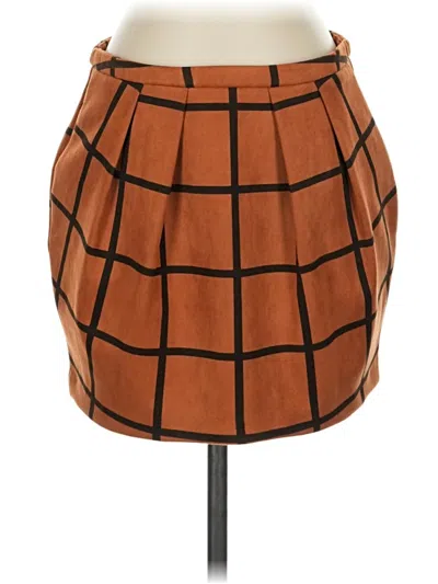 Pre-owned Luna Casual Skirt In Brown