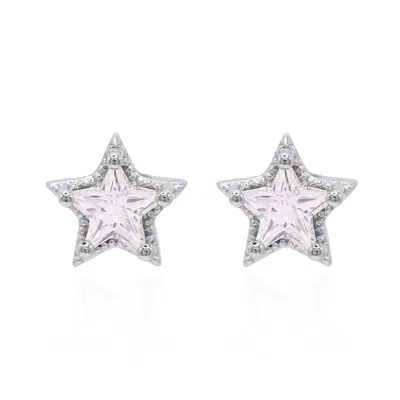 Luna Charles Women's Brooke Star Stud Earrings - Sterling Silver