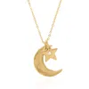 Luna Charles Women's Cherish To The Moon & Back Necklace