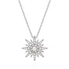 Luna Charles Women's Estella Starburst Necklace In Silver