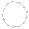 Luna Charles Women's Margot Sparkling Star Choker In Silver