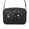 Luna Charles Women's Maya Star Studded Camera Bag - Black & Gold In Black