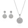 Luna Charles Women's Sun Coin Earring Gift Set - Necklace & Earrings - Sterling Silver