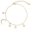 Luna Charles Women's Vega Moon & Star Charm Bracelet In Gold