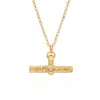 Luna Charles Women's Wren T-bar Necklace