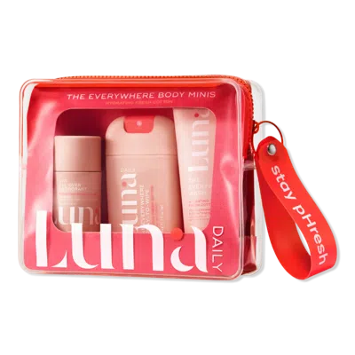 Luna Daily The Everywhere Body Minis Kit - Hydrating Fresh Cotton