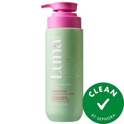 Luna Daily The Fragrance-free Everywhere Wash - Ph + Microbiome-balancing Body Wash For All Skin 13.5 Oz/400ml