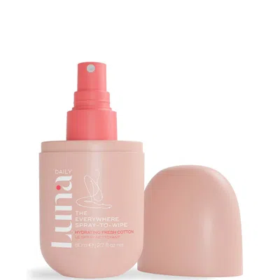 Luna Daily The Hydrating Everywhere Spray-to-wipe - Ph-balancing Body Spray With Prebiotics + Omegas 3 & 6 For 