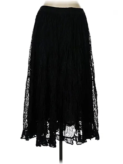 Pre-owned Luna Formal Skirt In Black