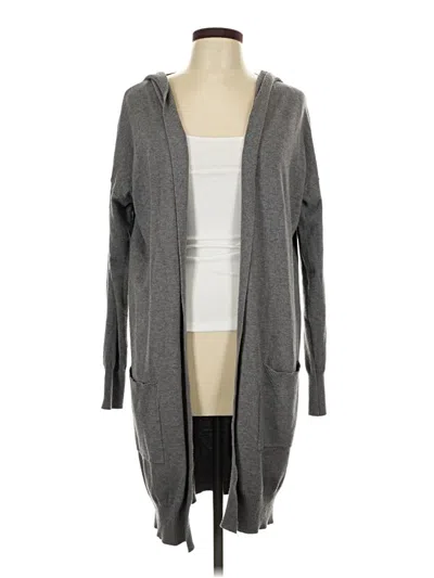 Pre-owned Luna Ivy Cardigan Sweater In Gray