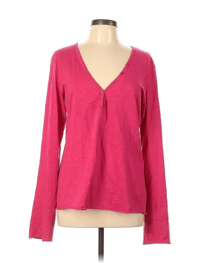 Pre-owned Luna Long Sleeve T-shirt In Pink