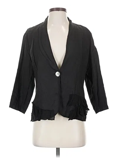 Pre-owned Luna Luz Blazer Jacket In Black