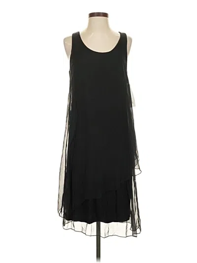 Pre-owned Luna Luz Cocktail Dress In Black