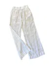 Luna Luz Santiago Linen Pant In White