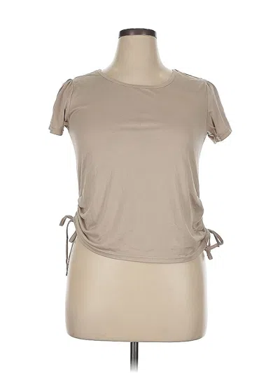 Pre-owned Luna Moon Short Sleeve T-shirt In Brown