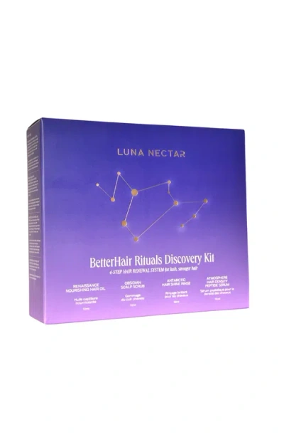 LUNA NECTAR LUNA NECTAR 4-STEP BETTERHAIR RITUALS DISCOVERY KIT