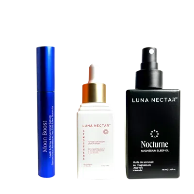 Luna Nectar Hair Density & Stress Reset Ritual In Transparent