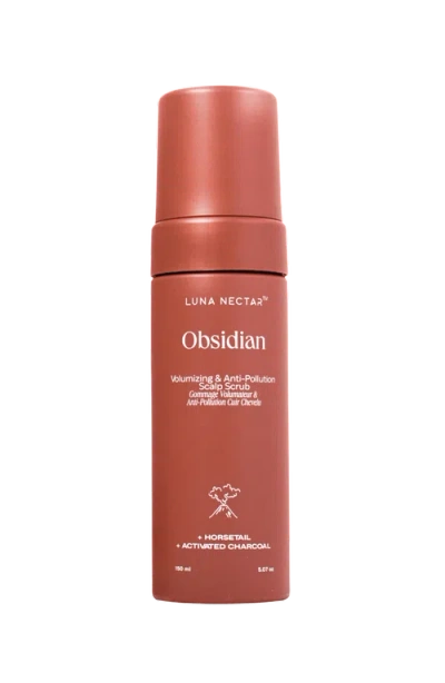 LUNA NECTAR LUNA NECTAR OBSIDIAN VOLUMIZING & ANTI-POLLUTION SCALP SCRUB