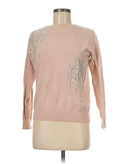 Pre-owned Luna Pullover Sweater In Tan