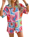 Luna Tuccini 2pc Shirt & Short Set