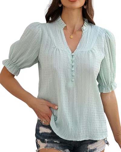Luna Tuccini Blouse In Green