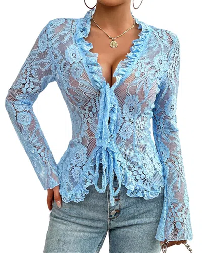 Luna Tuccini Blouse In Blue