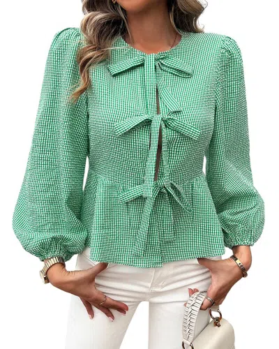 Luna Tuccini Blouse In Green