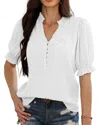 Luna Tuccini Blouse In White