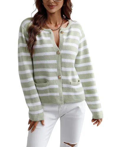 Luna Tuccini Cardigan In Green