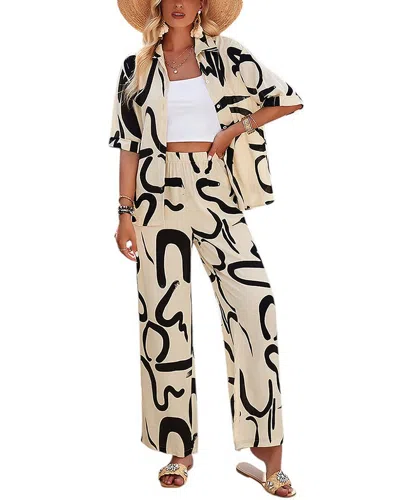 Luna Tuccini Jumpsuit In Neutral