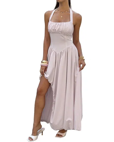 Luna Tuccini Maxi Dress In Pink