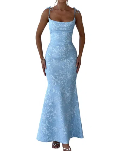 Luna Tuccini Maxi Dress In Blue