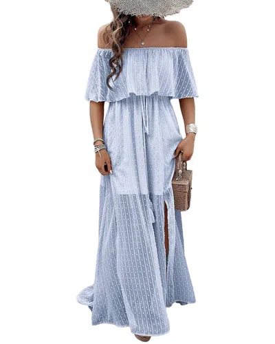 Luna Tuccini Maxi Dress In Blue
