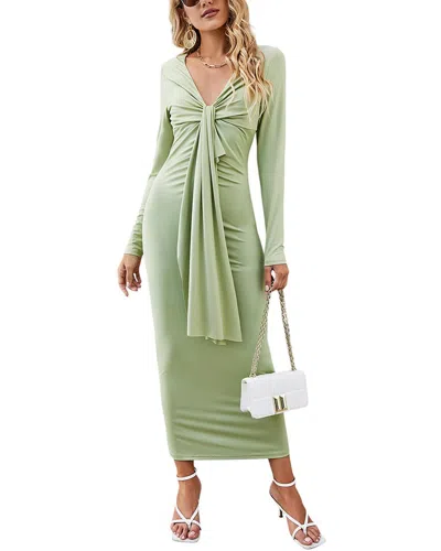 Luna Tuccini Maxi Dress In Green