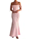 Luna Tuccini Maxi Dress In Pink