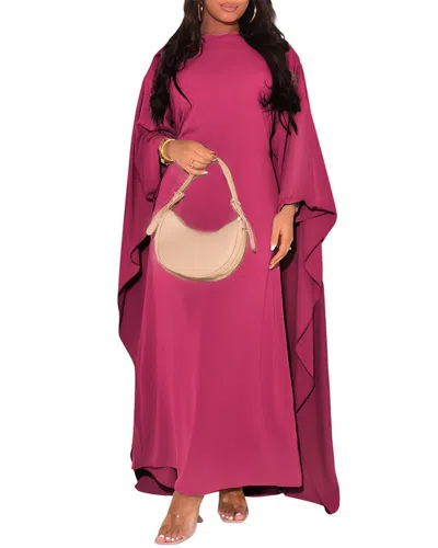 Luna Tuccini Maxi Dress In Pink