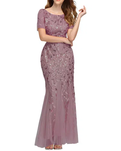 Luna Tuccini Maxi Dress In Pink