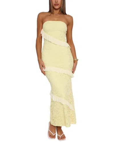 Luna Tuccini Midi Dress In Neutral