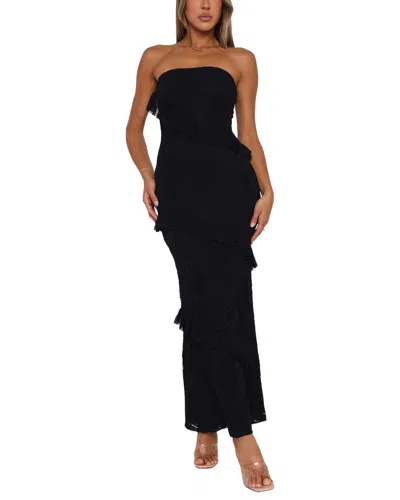 Luna Tuccini Midi Dress In Black